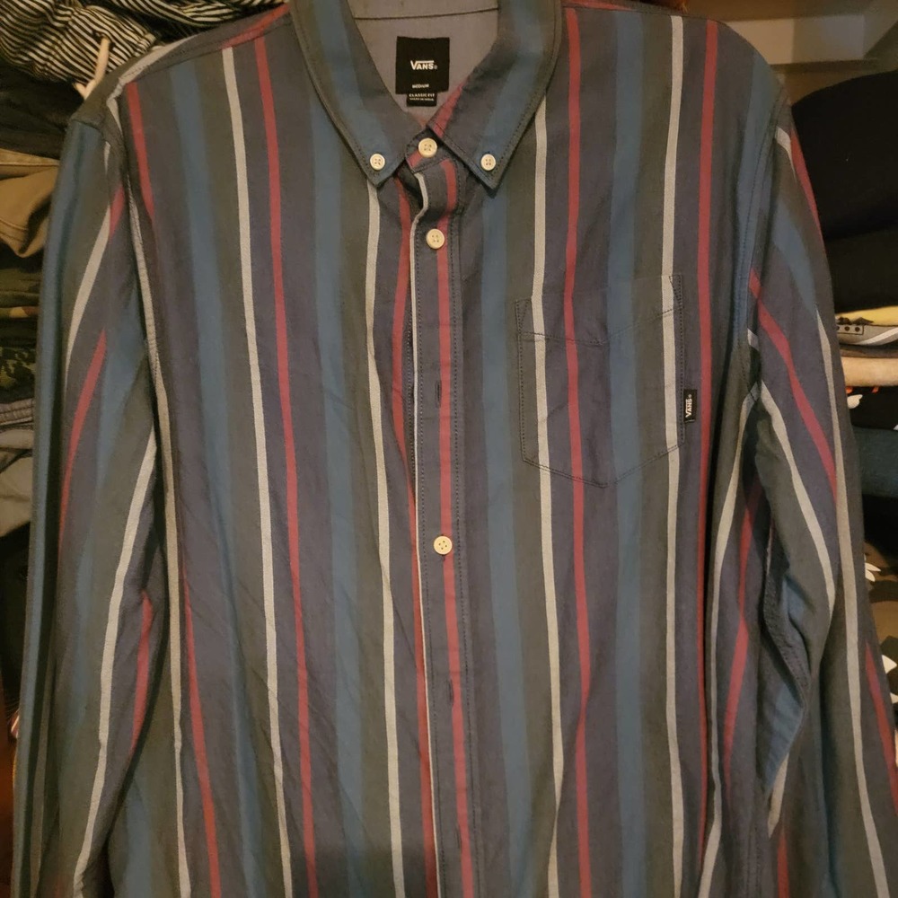 Vans Retro Style Button-Down